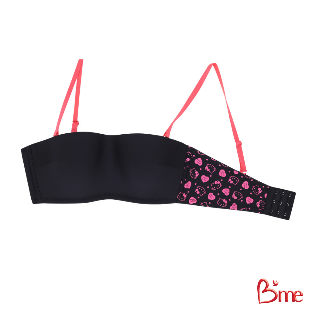 B'me เสื้อชั้นใน มีโครงถอดสาย รุ่น ME1706 Hello Kitty ฟองบาง Level 1