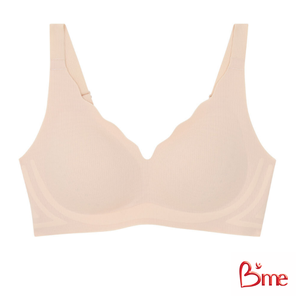 B'me เสื้อชั้นใน ไร้ขอบไร้ตะเข็บ รุ่น ME1G26 Flexi me ฟองบาง Level 1