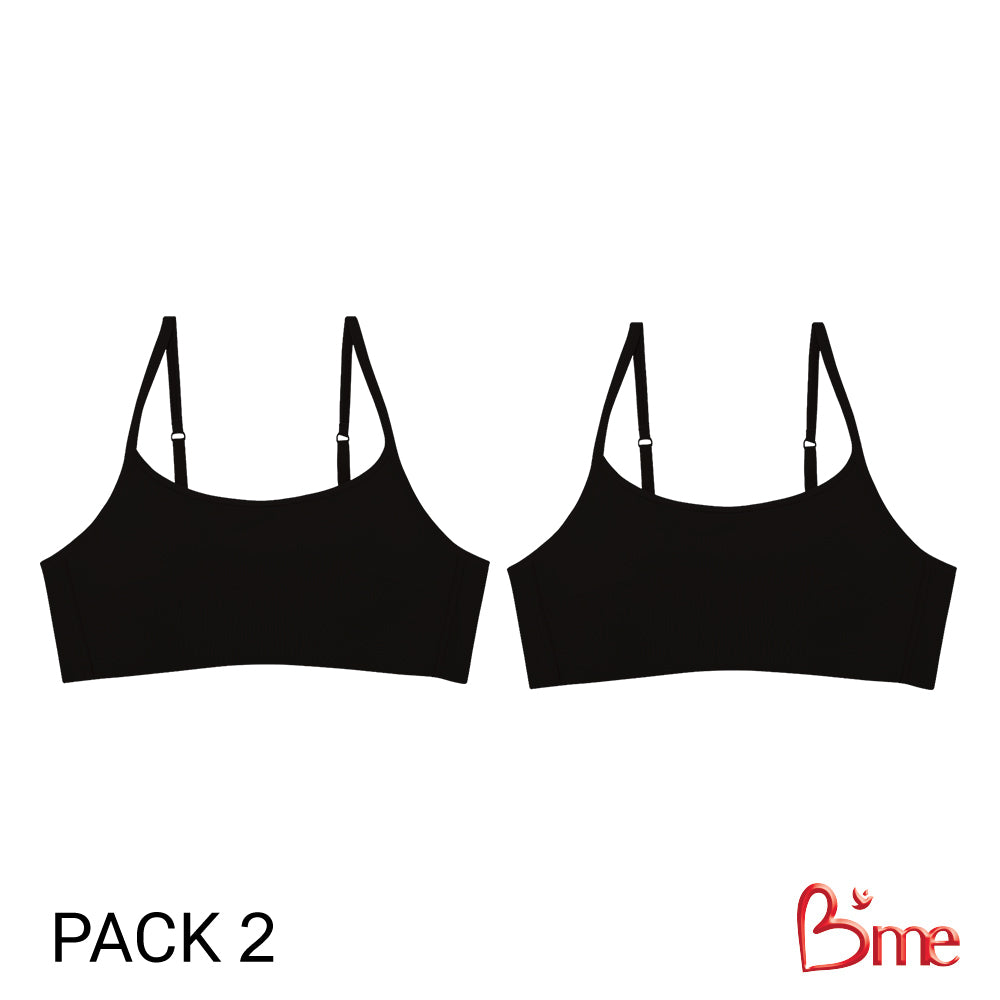 B'me เสื้อชั้นใน ไร้โครง รุ่น ME1A58 Pack2 ฟองกลาง Level 2