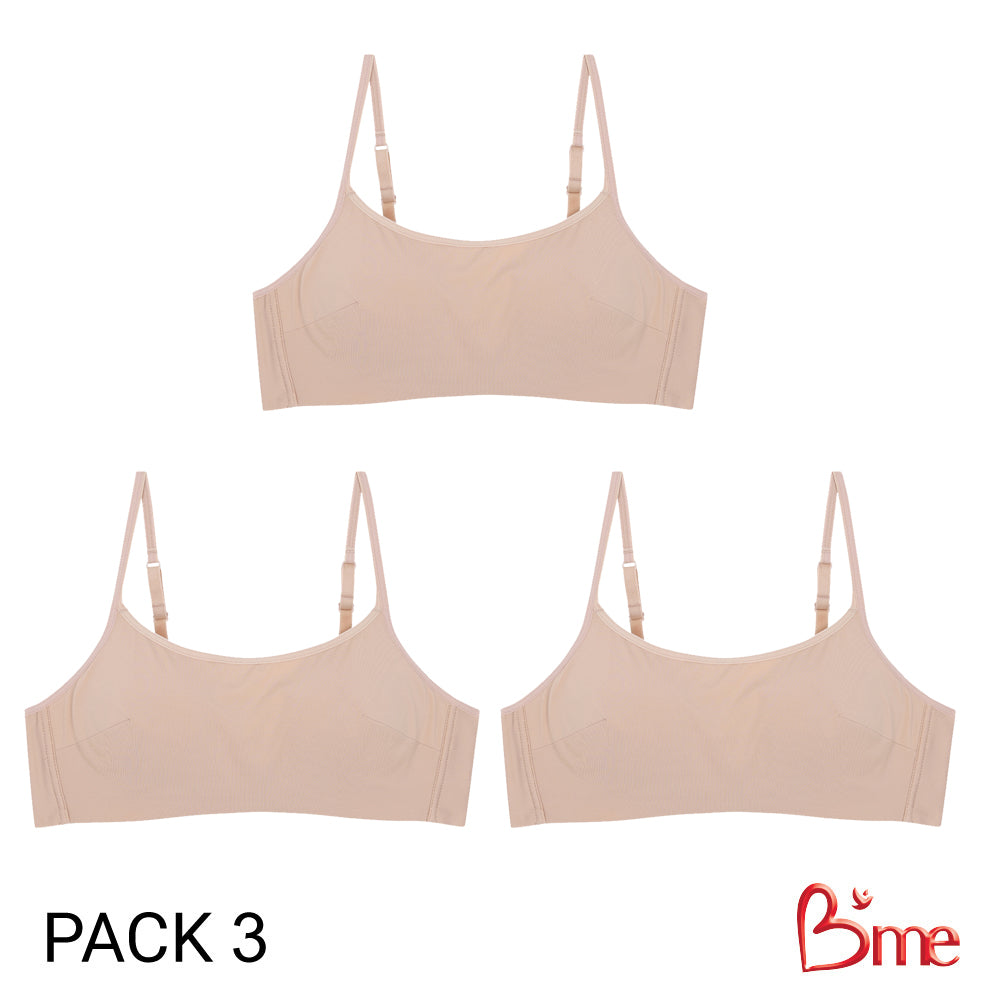 B'me เสื้อชั้นใน ไร้โครง รุ่น ME1A58 Pack3 Level 2