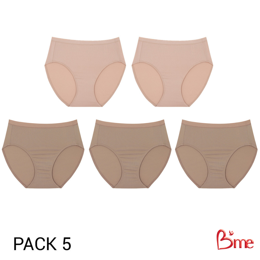 B'me กางเกงใน รุ่น ME7050 และ ME7051 Pack5 คละสี