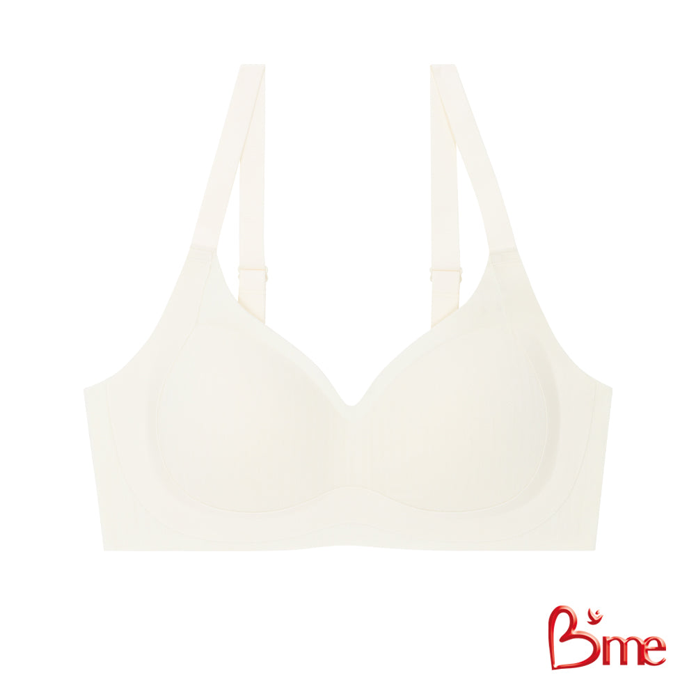 B'me เสื้อชั้นในไร้ขอบ Level 2 ฟองกลาง รุ่น ME1A4U มี 3 สี สีเขียว สีเทา สีครีม