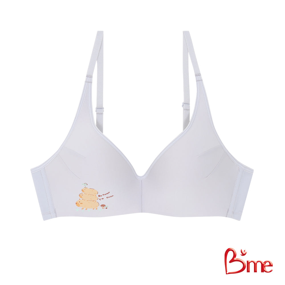 B'me เสื้อชั้นใน ไร้โครง รุ่น ME1C16 Capybara ฟองบาง Level 1