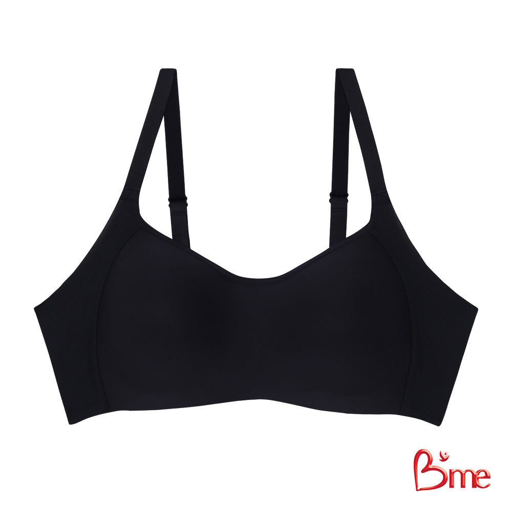 B'me เสื้อชั้นในไร้โครง level 1 ฟองบาง รุ่น ME1E80 สีดำ สีน้ำตาล สีเทา สีนู้ด