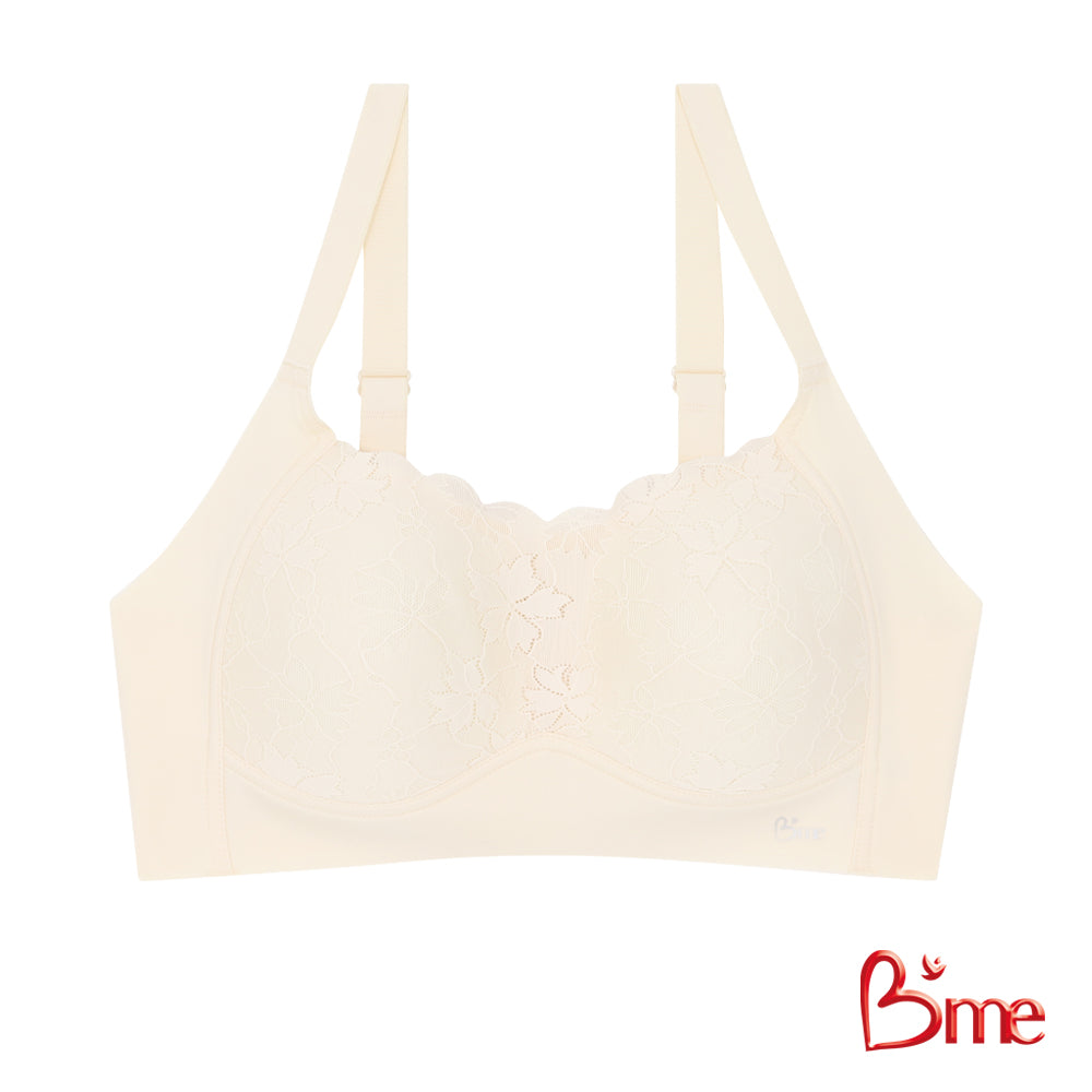 B'me เสื้อชั้นในไร้โครง level 1 ฟองบาง รุ่น ME1G70 สีกากี สีเทา สีครีม