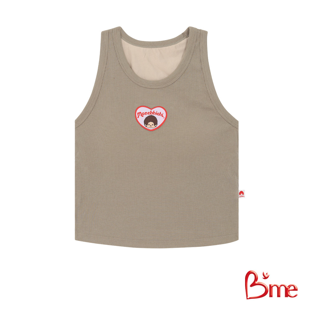 B'me Be Comfort Bratop แบบเสื้อกล้าม level 1 Monchhichi สีเทา เขียว รุ่น ME5220