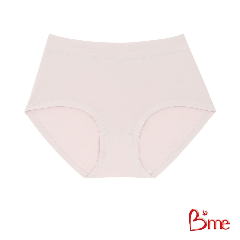 B'me กางเกงในเอวกลาง รุ่น ME7108 สีเบจ สีฟ้า สีวนิลา สีส้มแซลมอน สีม่วง ฟรีไซซ์ XXL-3XL