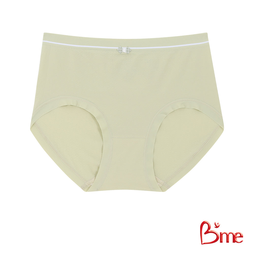 B'me กางเกงในเอวกลาง รุ่น ME7A1J สีฟ้าเทา สีเหลือง สีส้ม สีเขียว ฟรีไซซ์ M-XL