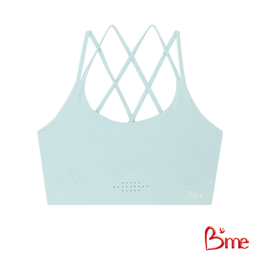 B'me เสื้อชั้นในไร้โครงสวมหัว level 1 รุ่น MER010 Sport Bra สีดำ สีน้ำตาล สีเขียว