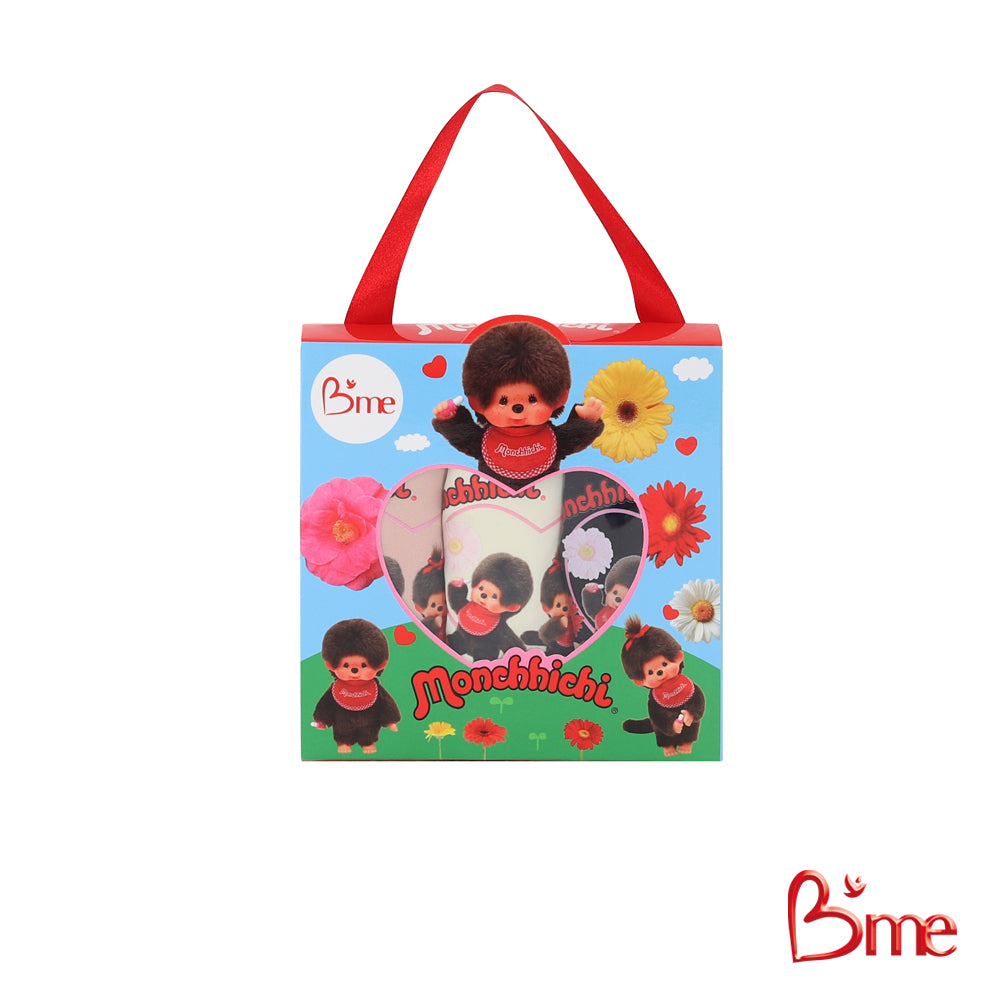 B'me กางเกงในเอวต่ำ Monchhichi แพ็ก 3 คละสี รุ่น ME7119